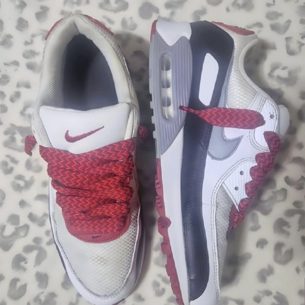Nike Air Max 90 - "Photon Dust Varsity Red"